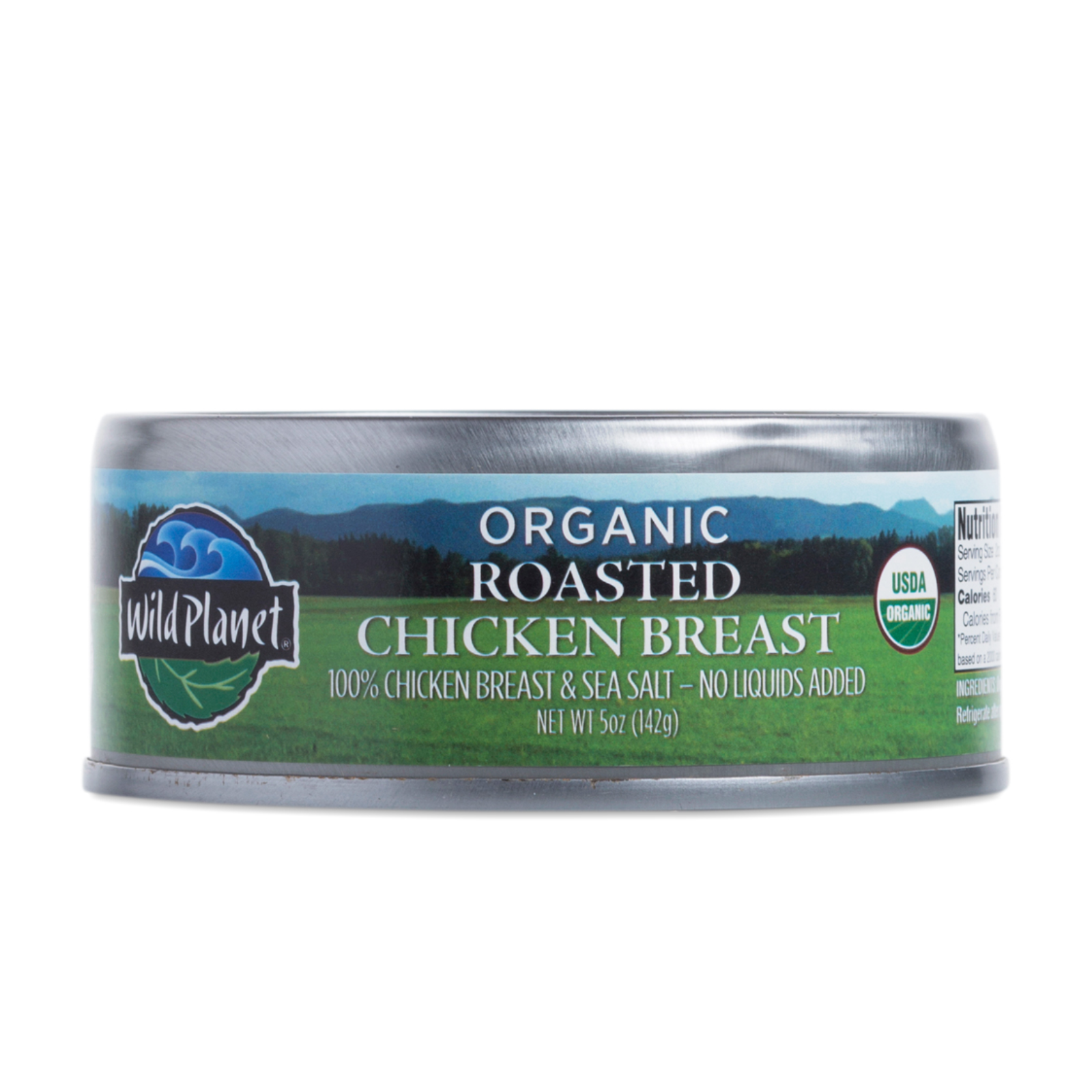 2-Pack Wild Planet Organic Roasted Chicken Breast 5oz can